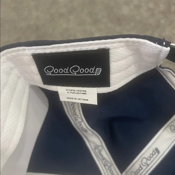Good Good Golf Blue and White Trucker Cap NWT - Picture 7 of 8